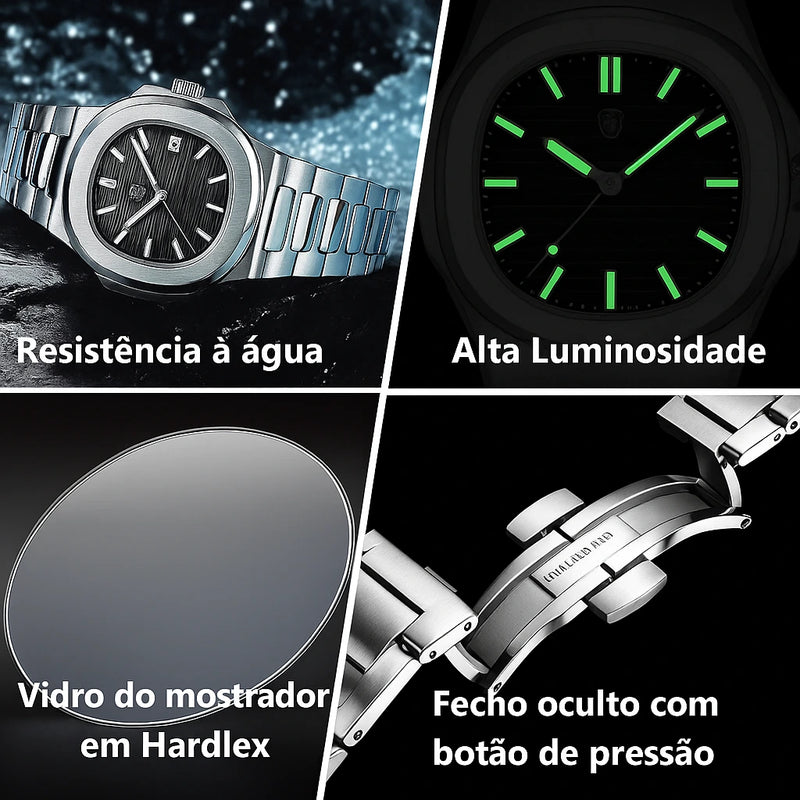 Relógio POEDAGAR Luxury