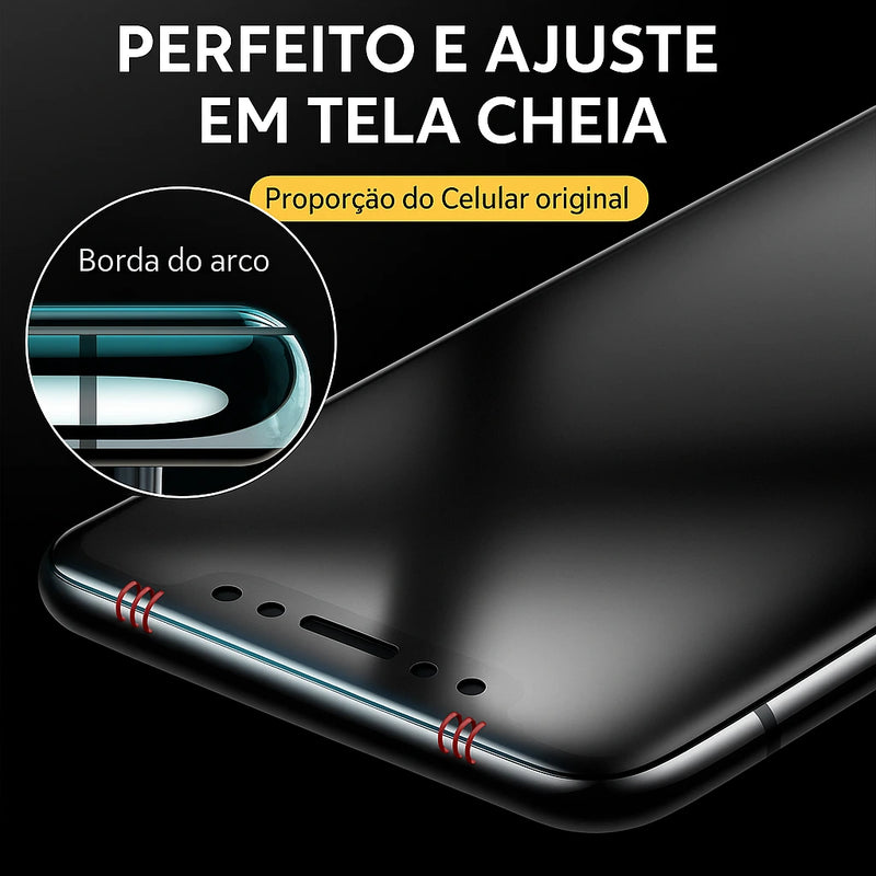 Kit de 5 Películas de Cerâmica Fosca para iPhone