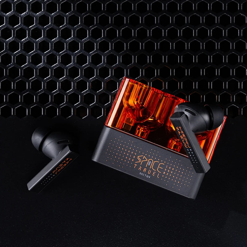 MOONDROP Space Travel Fone de ouvido TWS Bluetooth 5.3 Cancelamento de Ruído True Wireless Stereo IEMs