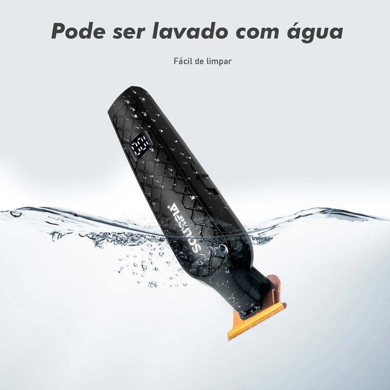SOLIMPIA Hair Trimmer Máquina de Cortar Cabelo Profissional à Prova d’Água