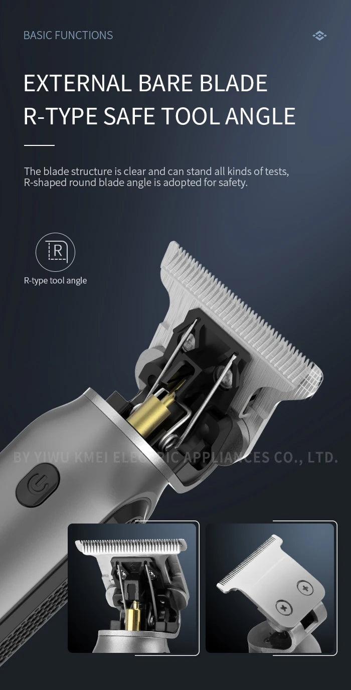 Aparador de Cabelo Profissional Kemei KM-1757