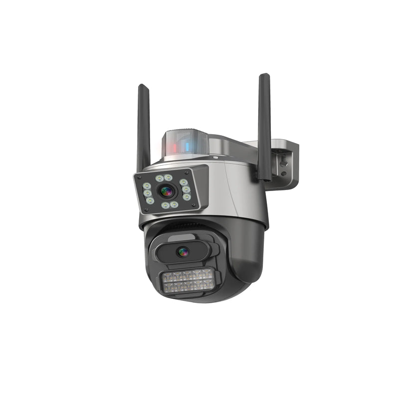 Câmeras de vigilância Wi-Fi ICSEE, câmera de segurança inteligente 360°, monitoramento 4K Ultra HD, proteção avançada, marca COIBEU