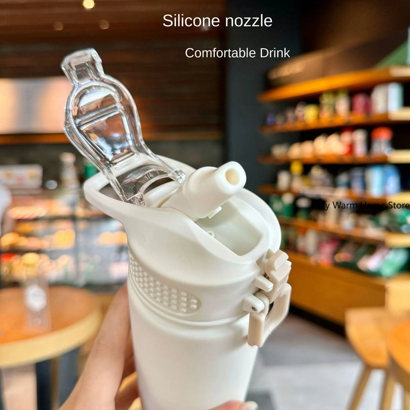 Garrafa Térmica com Canudo TYESO