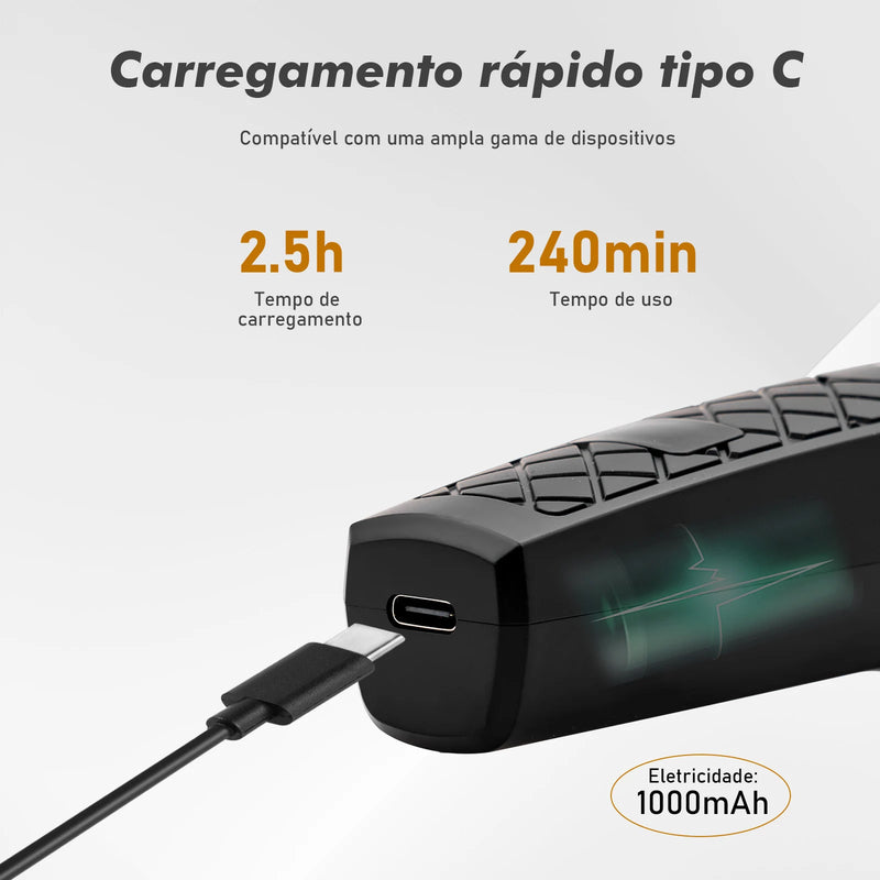 SOLIMPIA Hair Trimmer Máquina de Cortar Cabelo Profissional à Prova d’Água